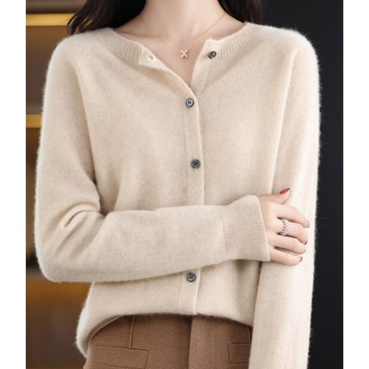 MERCY™ - BUTTON UP COZY CARDIGAN