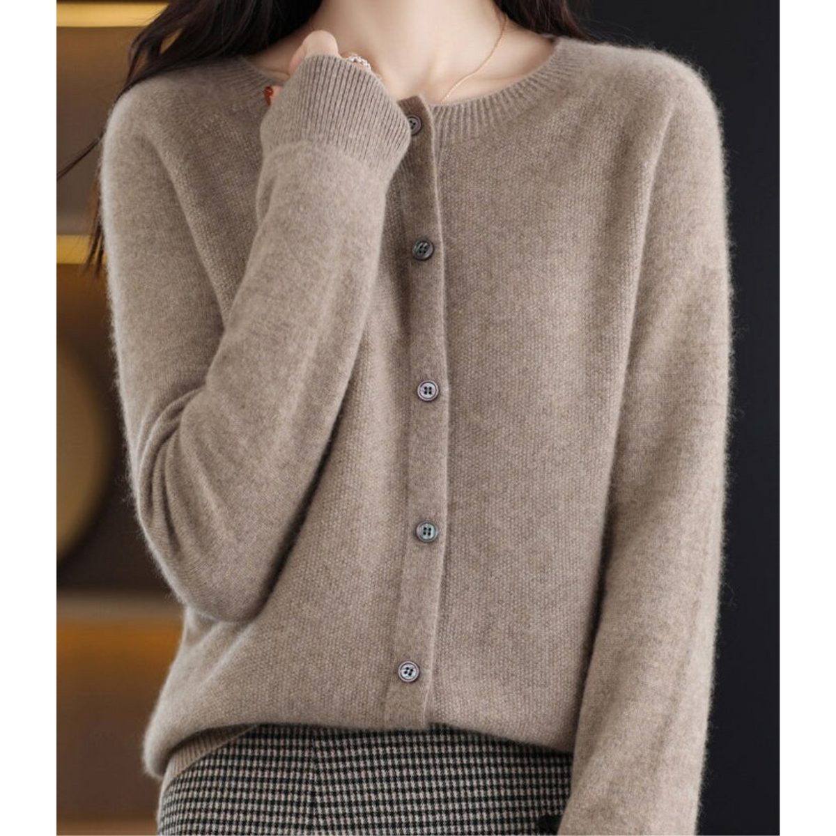 MERCY™ - BUTTON UP COZY CARDIGAN