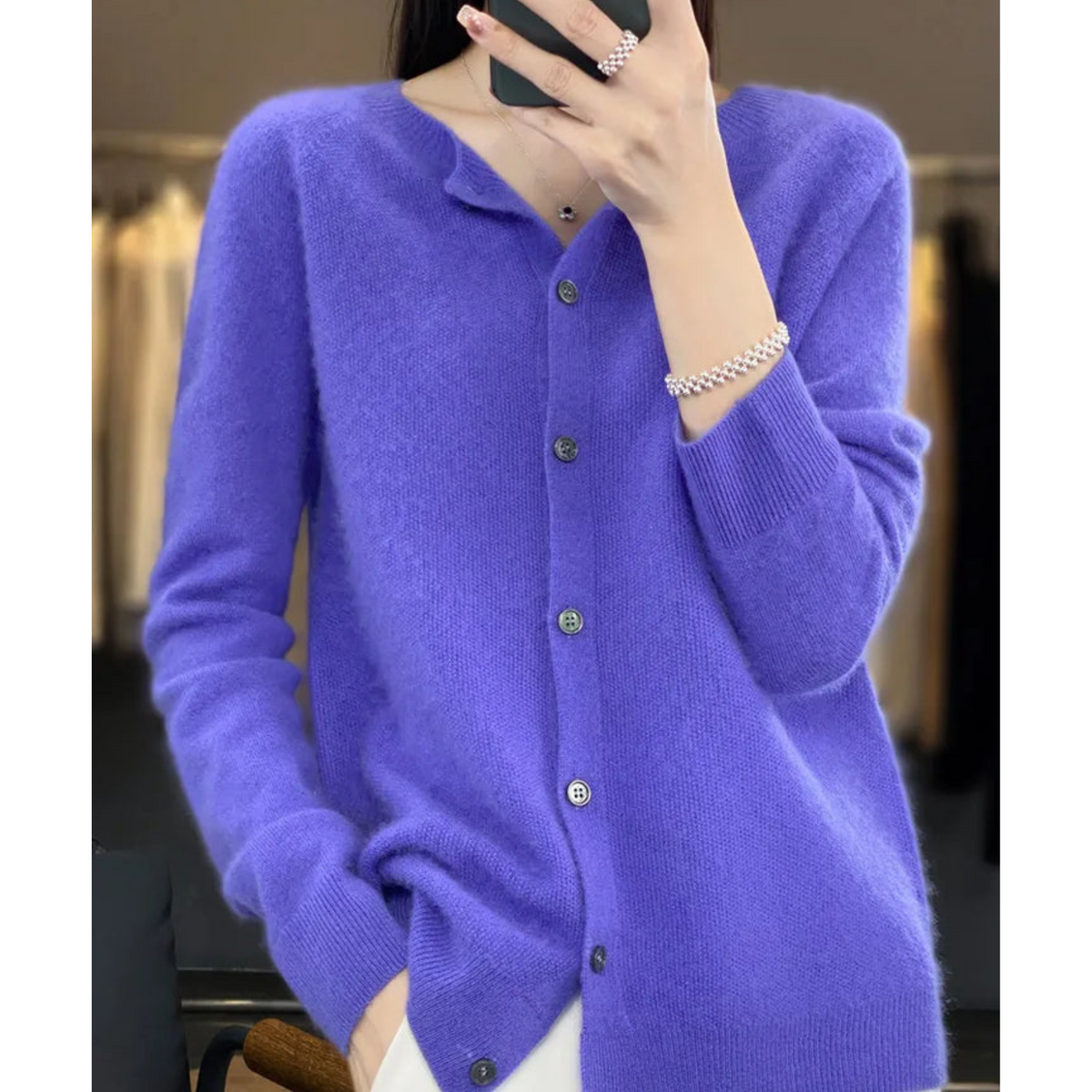 MERCY™ - BUTTON UP COZY CARDIGAN