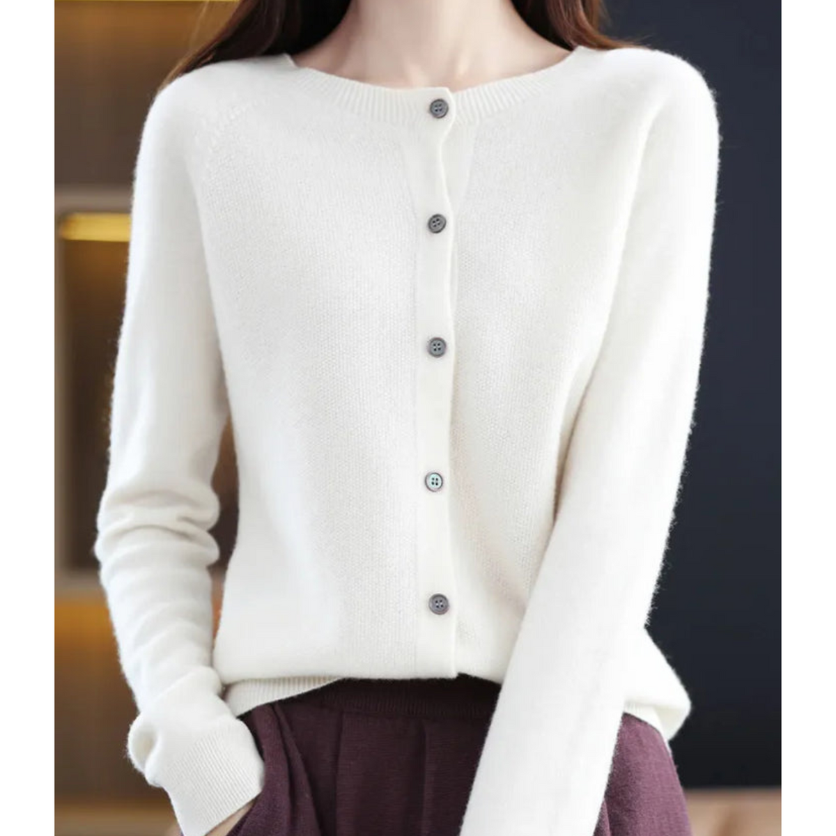 MERCY™ - BUTTON UP COZY CARDIGAN