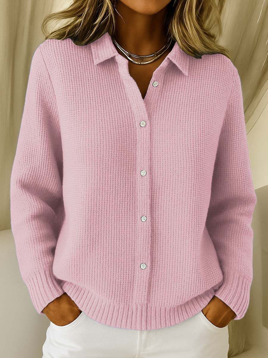 AMELIE™ - ELEGANT BUTTON UP CARDIGAN