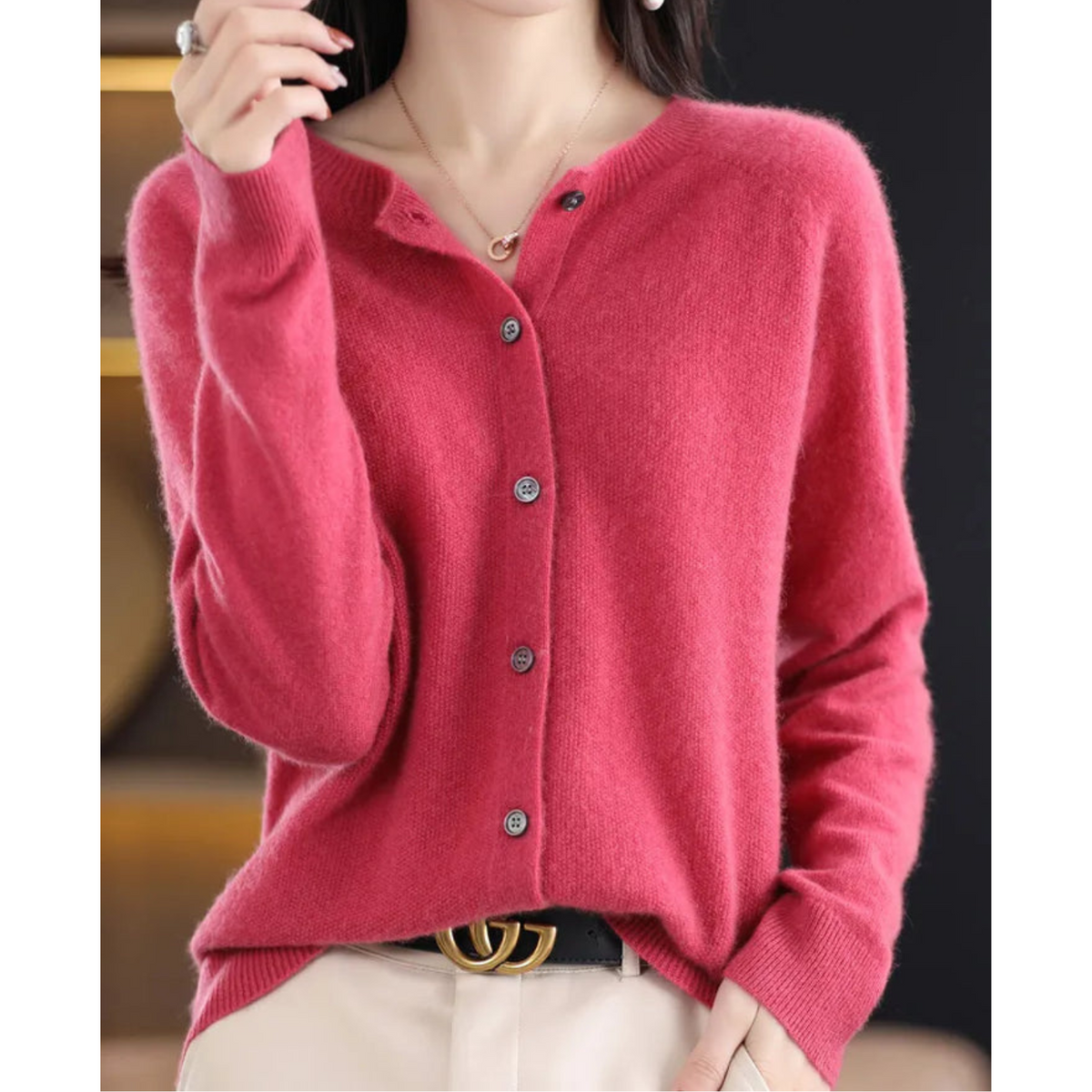 MERCY™ - BUTTON UP COZY CARDIGAN