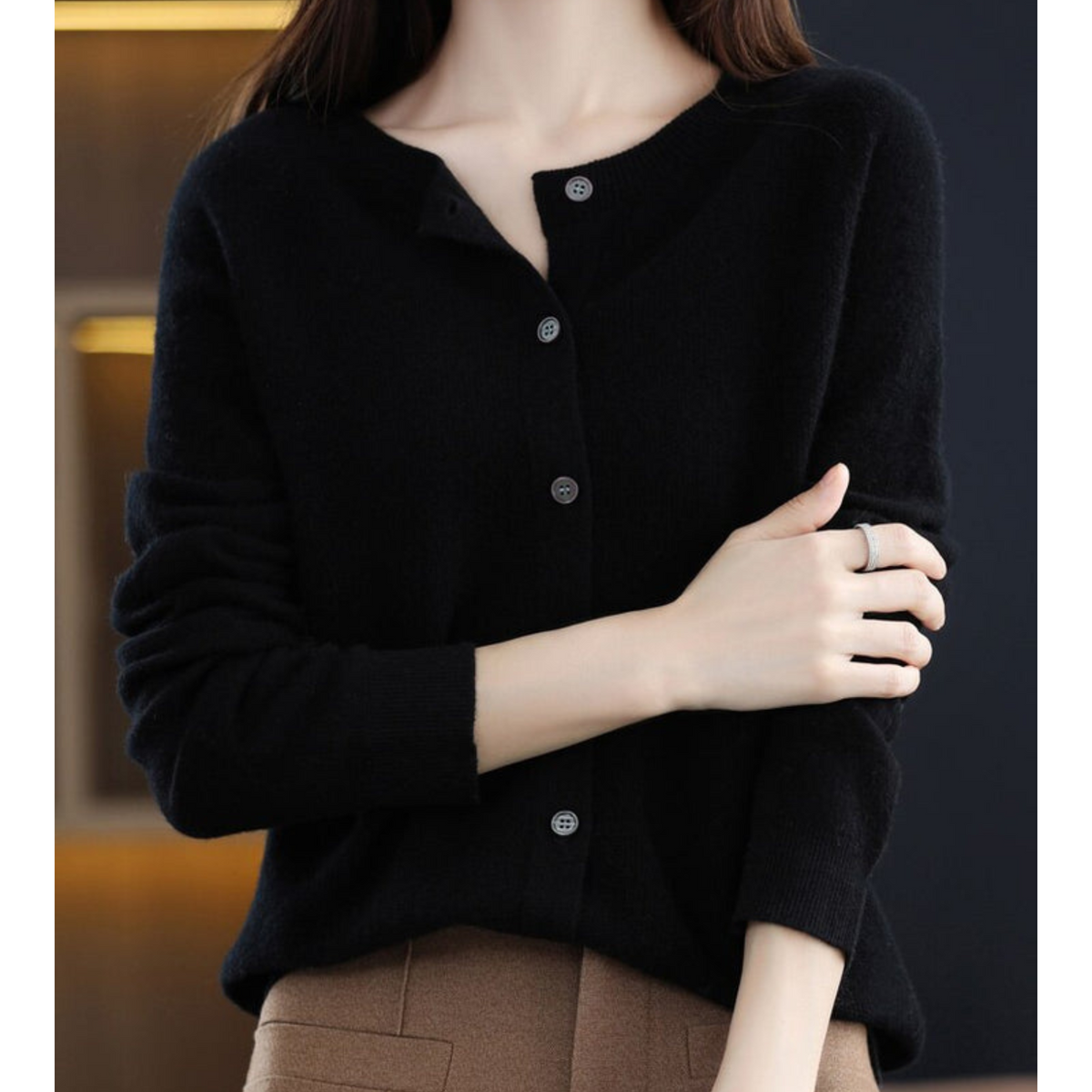 MERCY™ - BUTTON UP COZY CARDIGAN