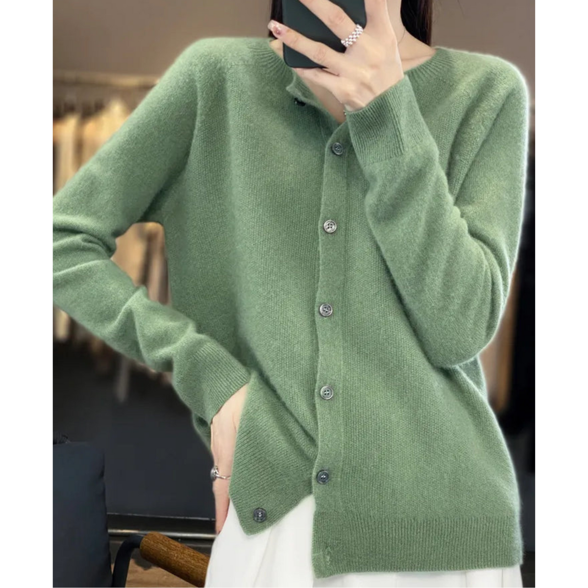 MERCY™ - BUTTON UP COZY CARDIGAN