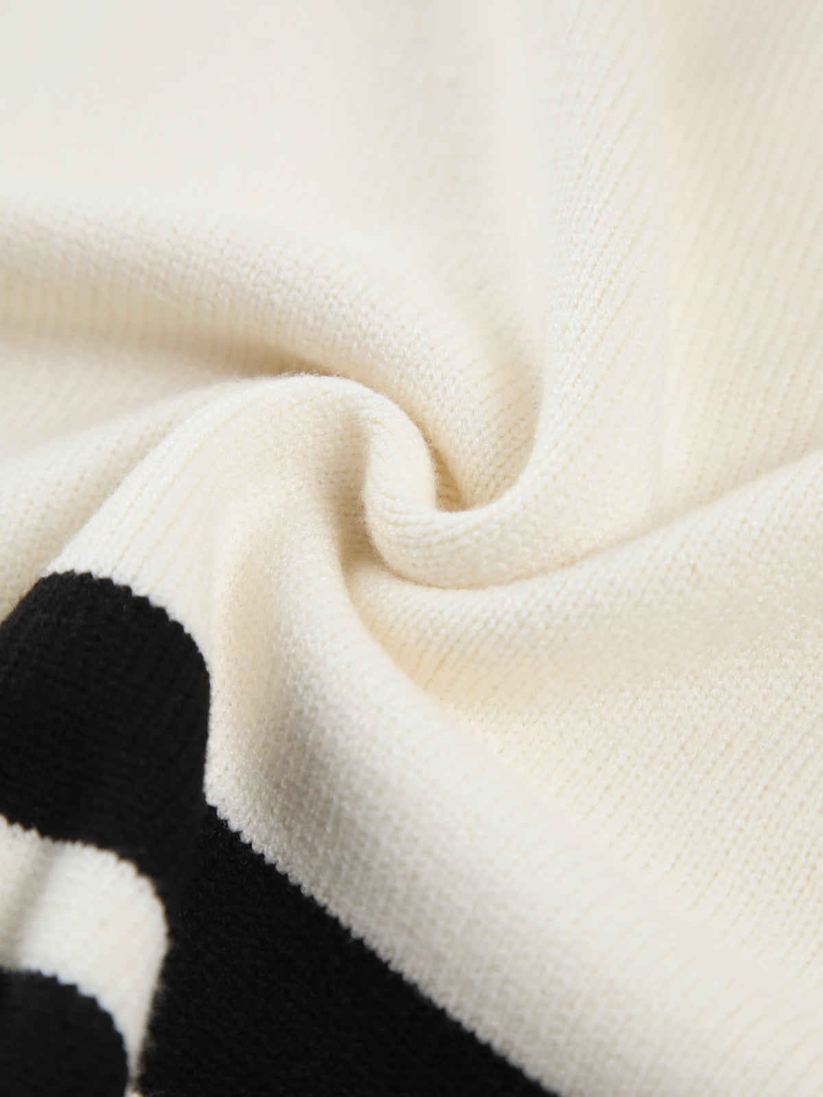 Striped Mock Neck Sweater