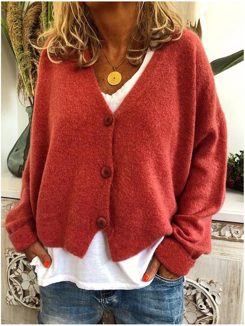 MARIAH™ - ELEGANT OVERSIZED COZY CARDIGAN