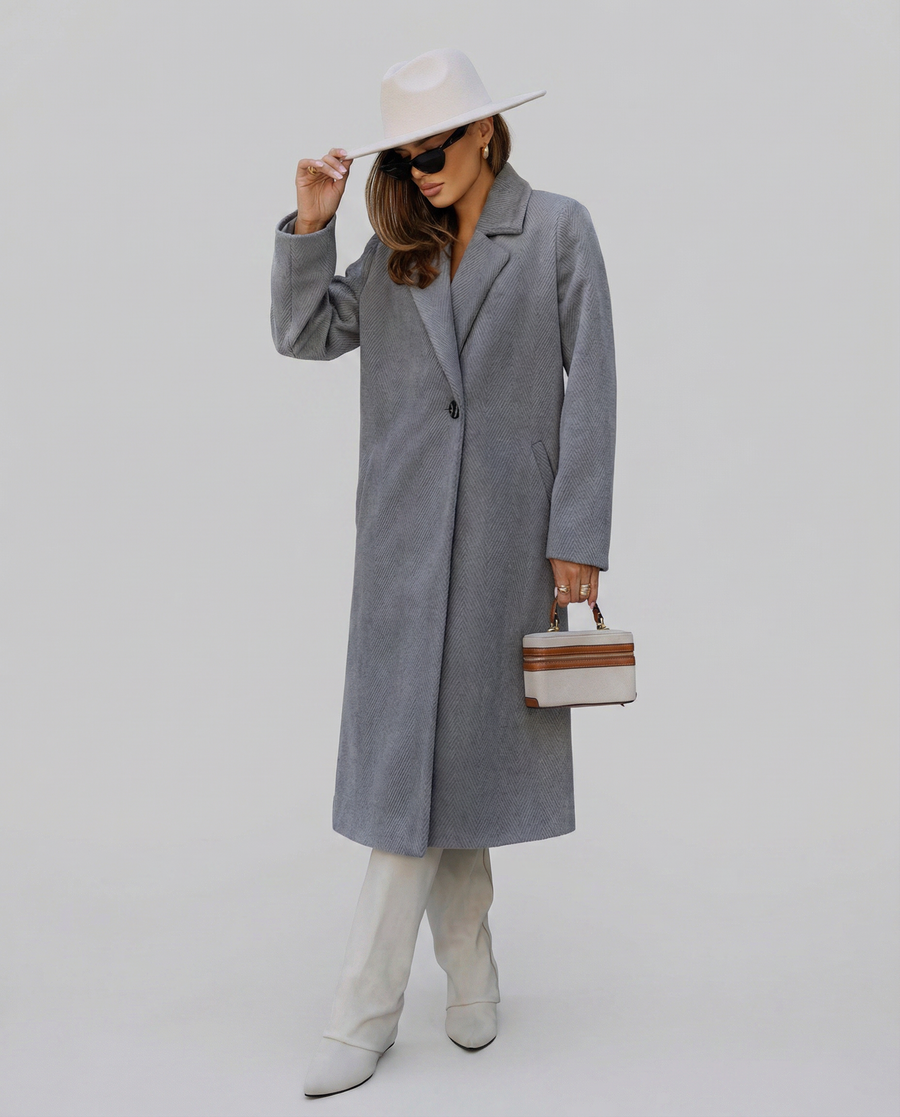 Trench Coat – Stylish Mid-Long Design for Work and Casual Wear