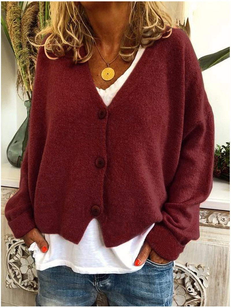 MARIAH™ - ELEGANT OVERSIZED COZY CARDIGAN