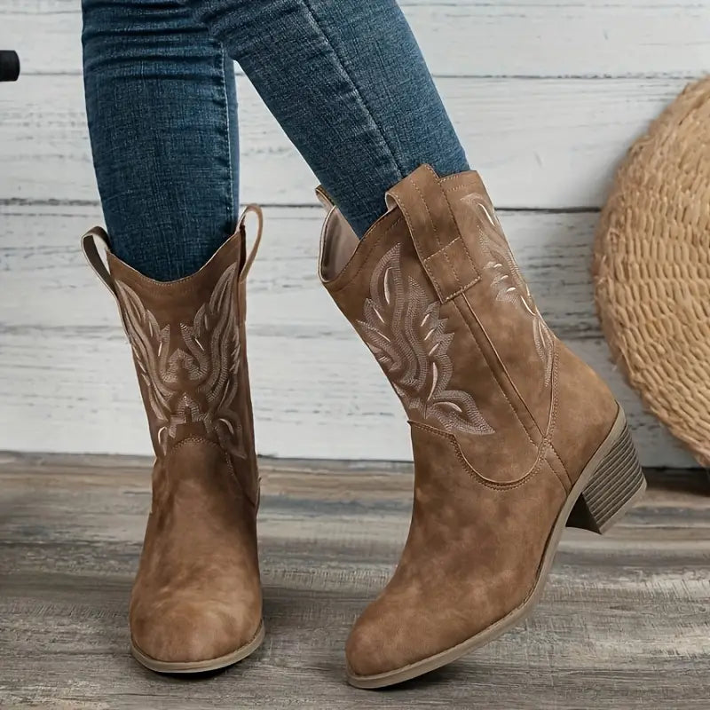 Heeled Women’s Cowgirl Boots