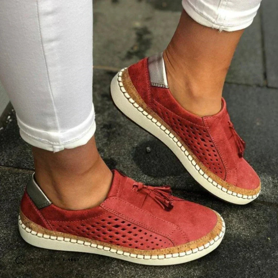 Alexa - Cushioned Slip-On Sneakers