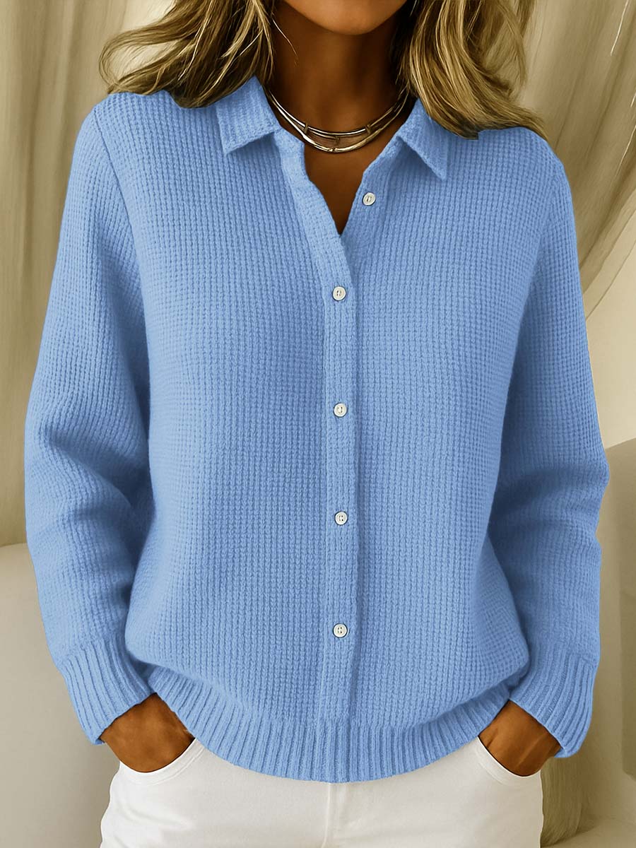 AMELIE™ - ELEGANT BUTTON UP CARDIGAN