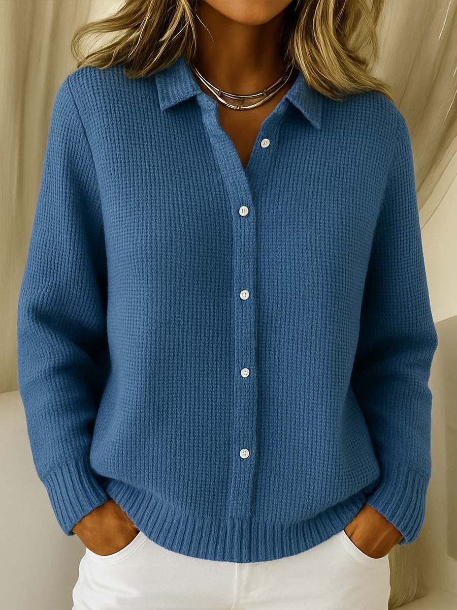 AMELIE™ - ELEGANT BUTTON UP CARDIGAN