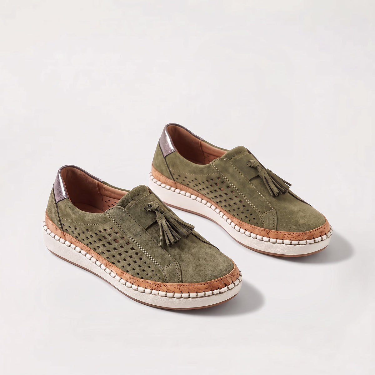 Alexa - Cushioned Slip-On Sneakers