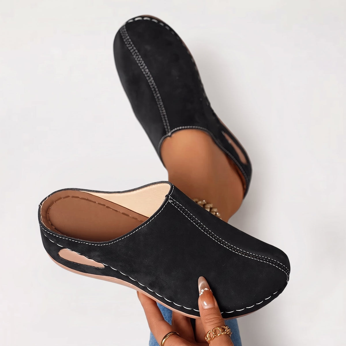 Colleen - Unlined Orthopedic Slippers
