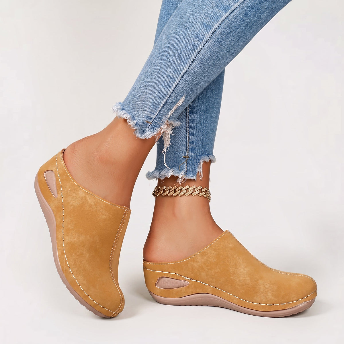 Colleen - Unlined Orthopedic Slippers