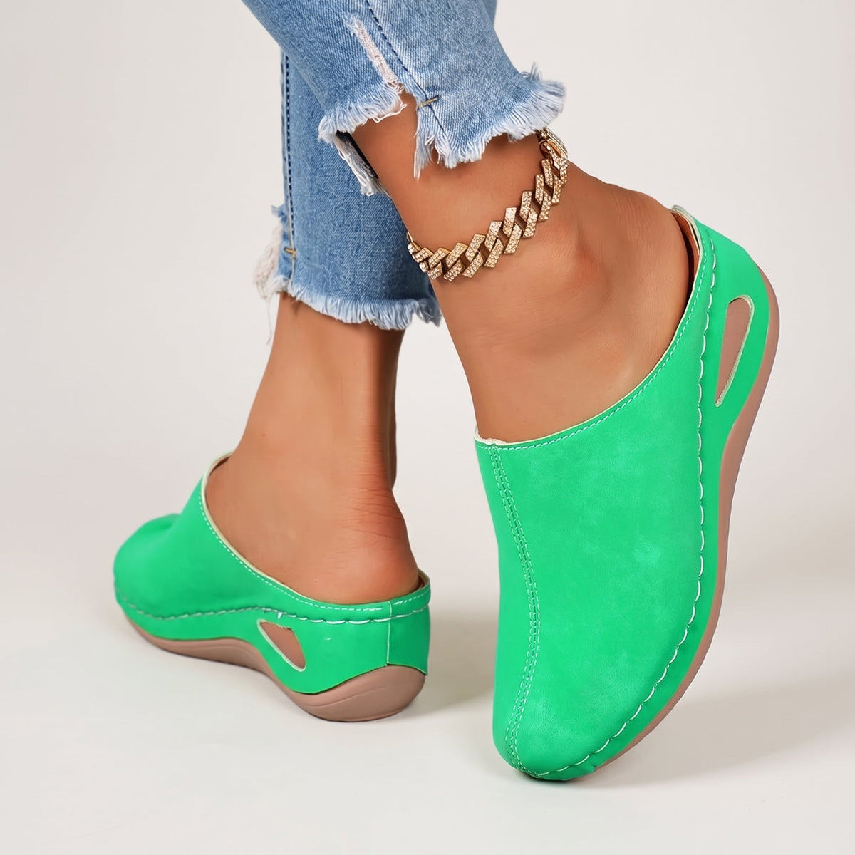 Colleen - Unlined Orthopedic Slippers